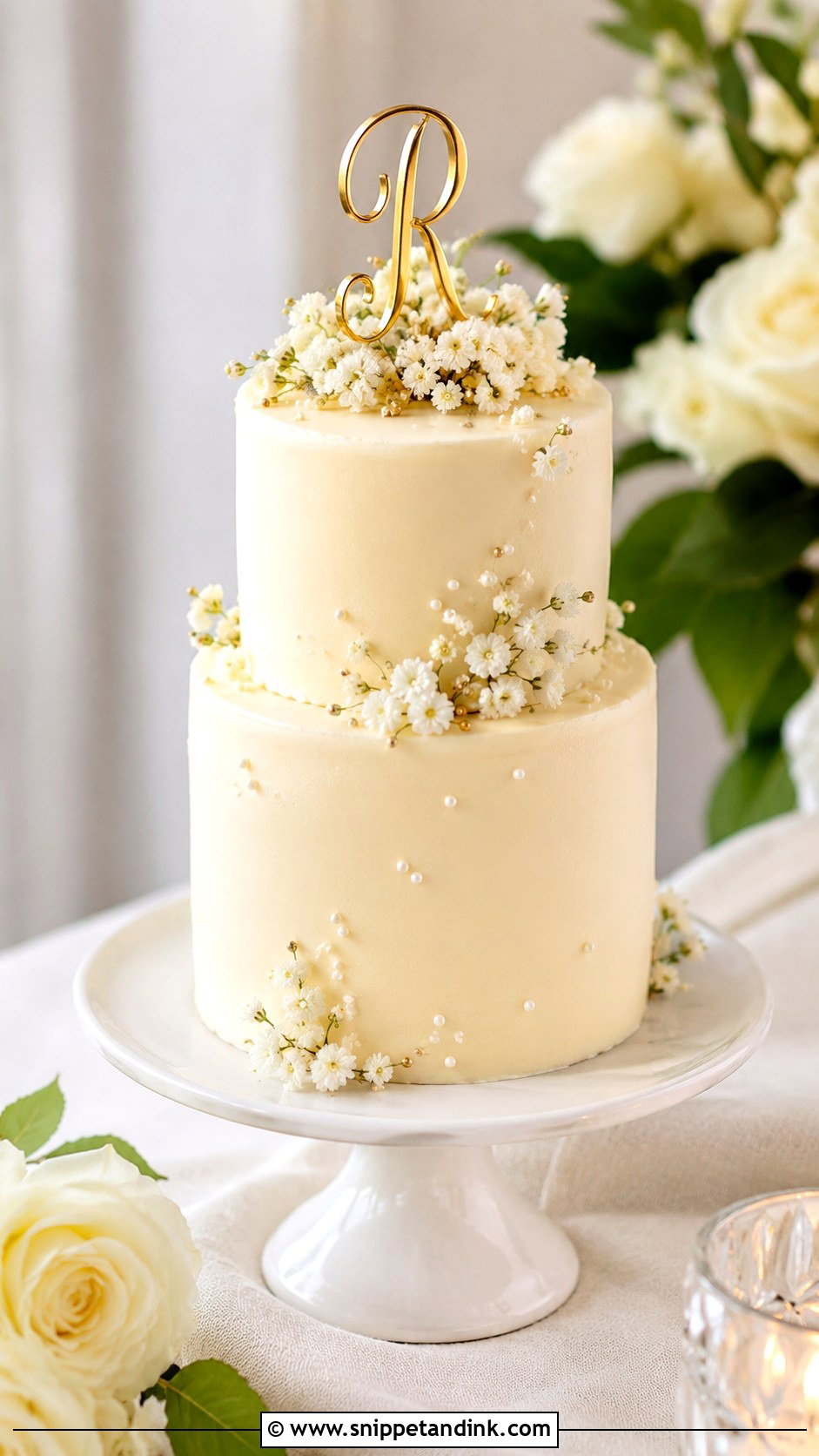 Mini Wedding Cake - Snippet and Ink - 20 Wedding Cake Decoration Ideas