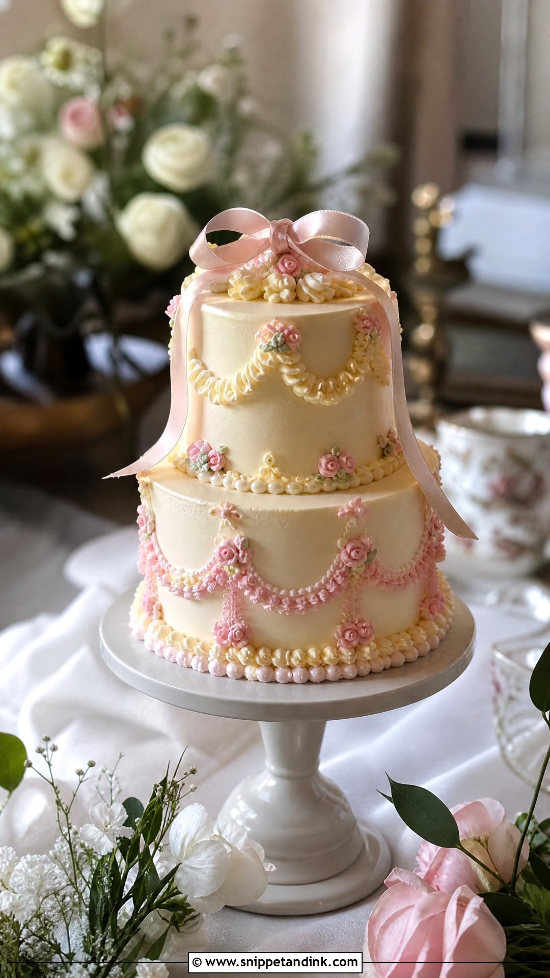 Mini Wedding Cake - Snippet and Ink - 20 Whimsical Wedding Cakes