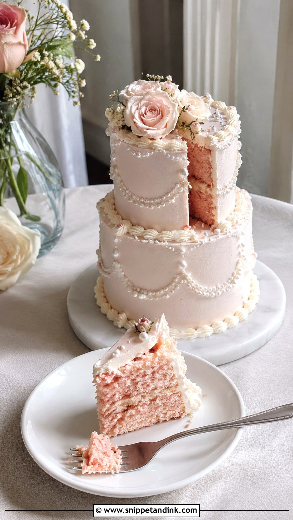 Mini Wedding Cake Couple Bite Photo - Snippet and Ink - 20 Cake Eating Photoshoot Ideas for Wedding