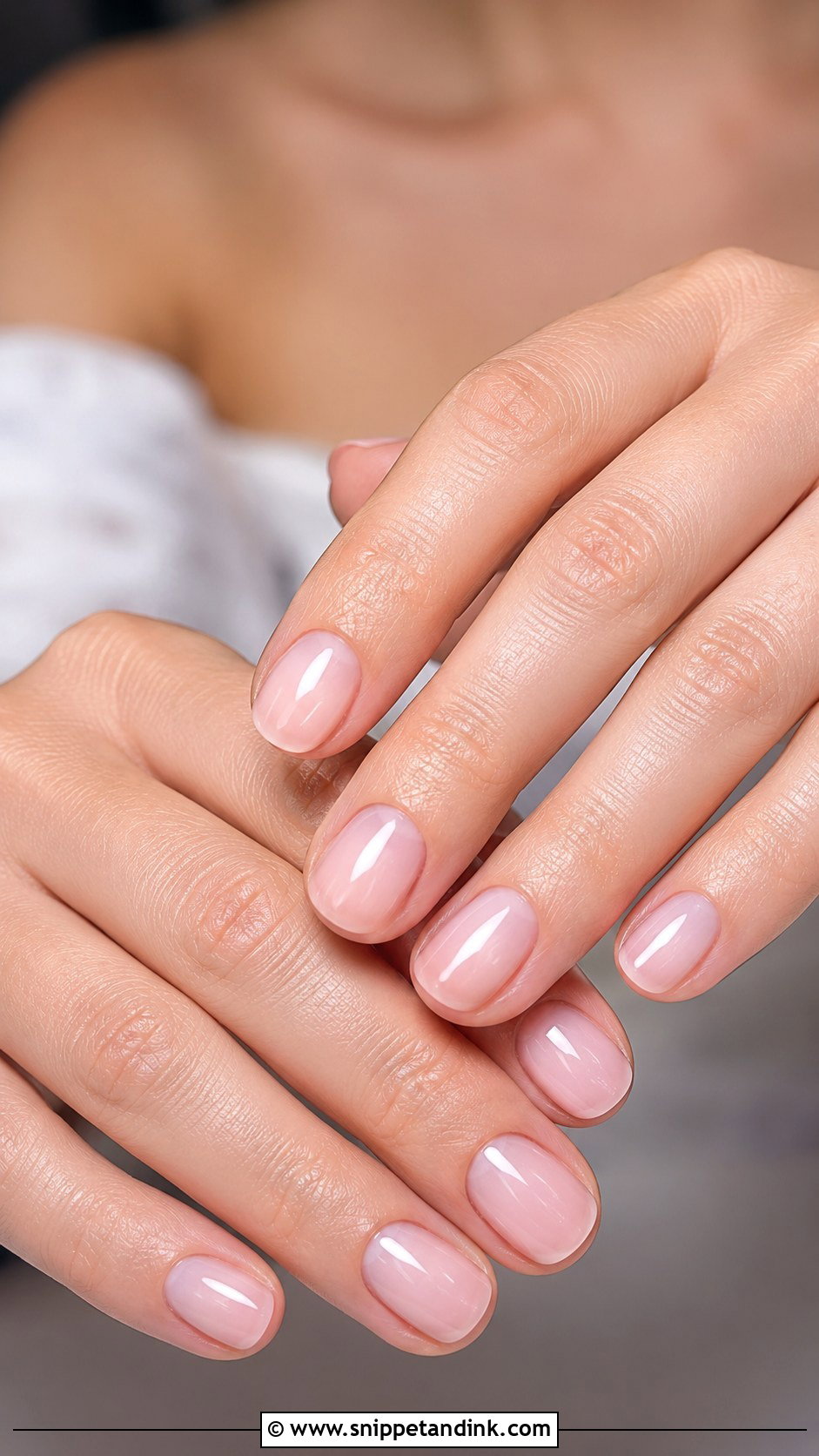 Minimal BIAB Wedding Nails - Snippet and Ink - 20 Wedding Nails BIAB