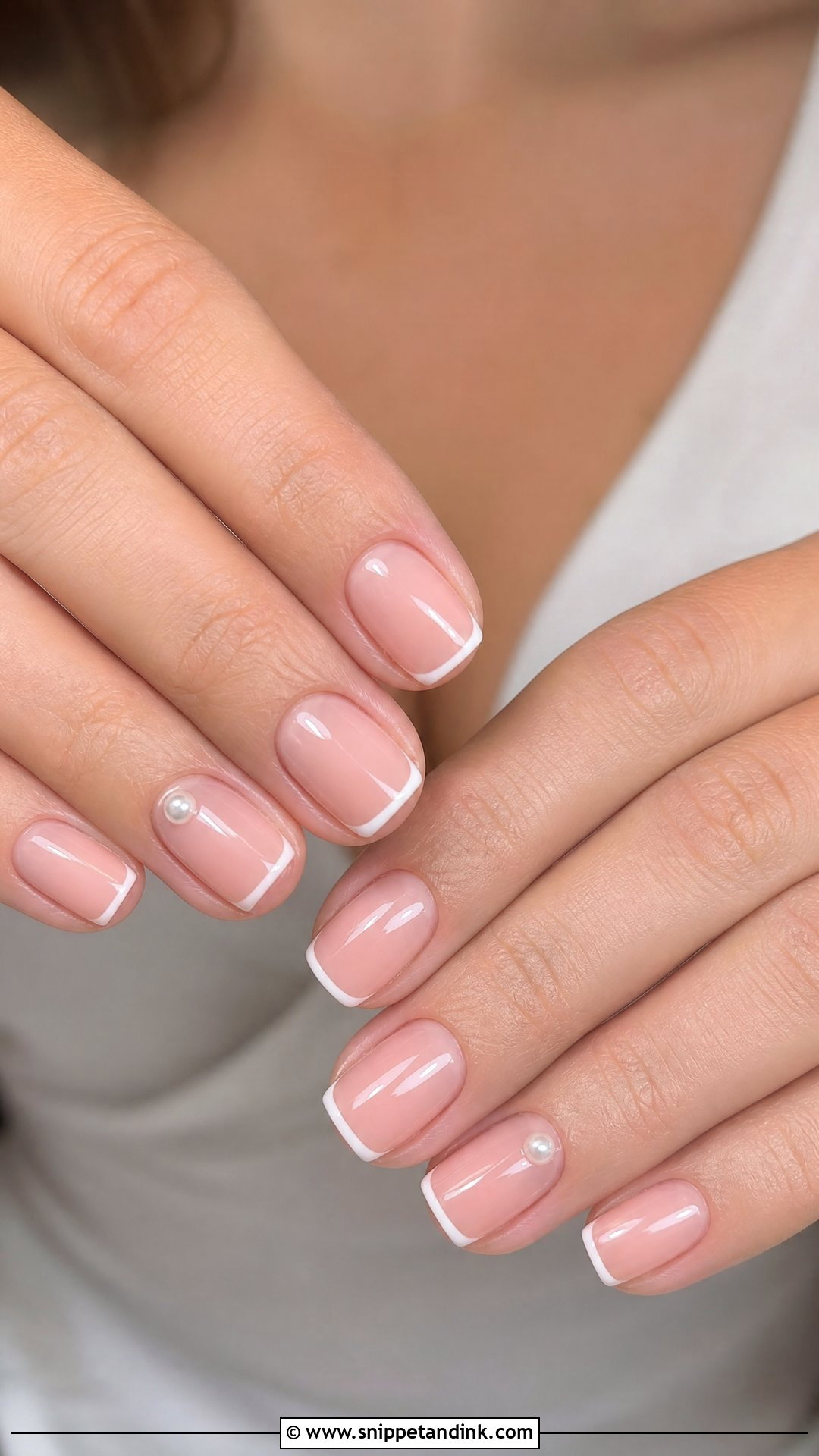 Minimal Bachelorette Nails - Snippet and Ink - 35 Bachelorette Nails