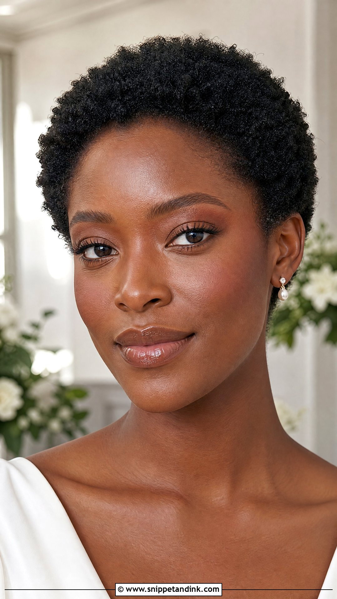 Minimal Black Bridal Makeup - Snippet and Ink - 20 Black Bridal Makeup Dark Skin Natural Looks