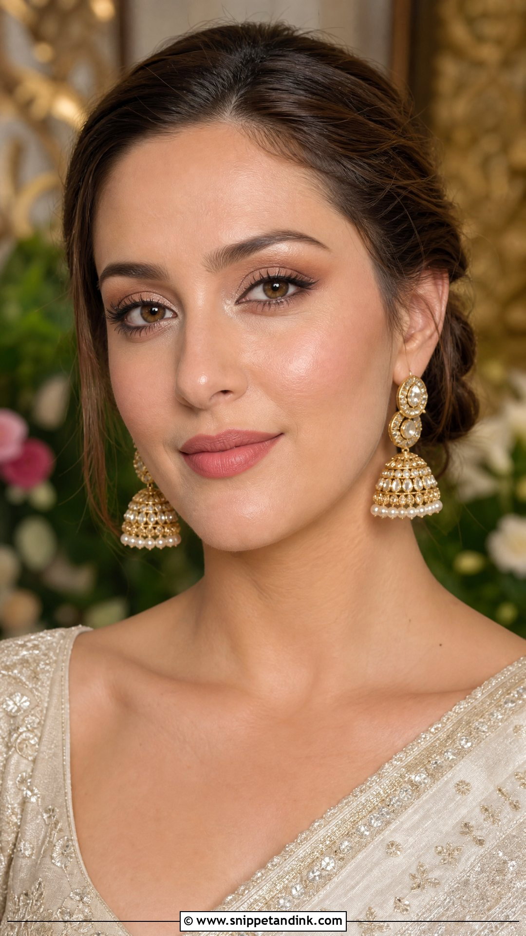 Minimal Bollywood Bridal Makeup - Snippet and Ink - 20 Bollywood Bridal Look Ideas