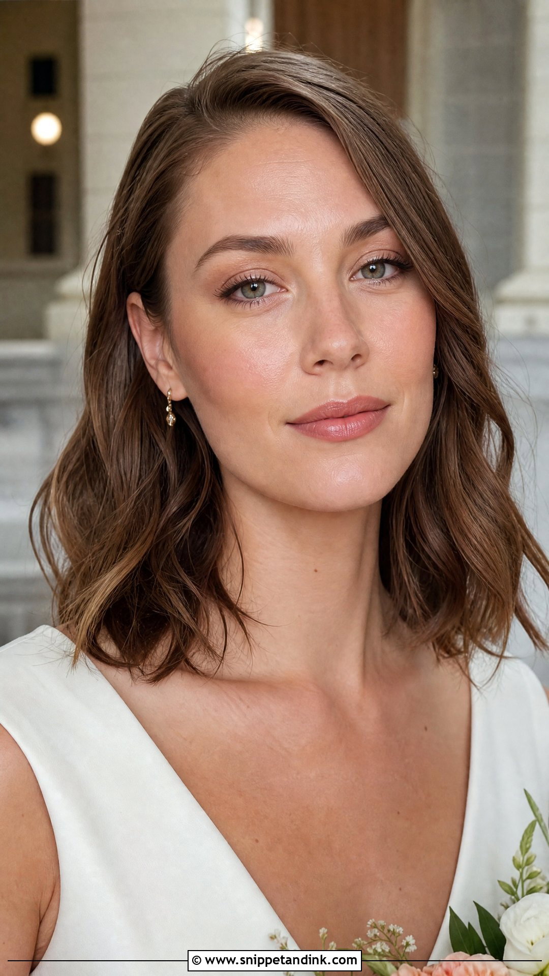 Minimal Bridal Eye Makeup - Snippet and Ink - 20 Bride Eye Makeup Wedding Day Ideas