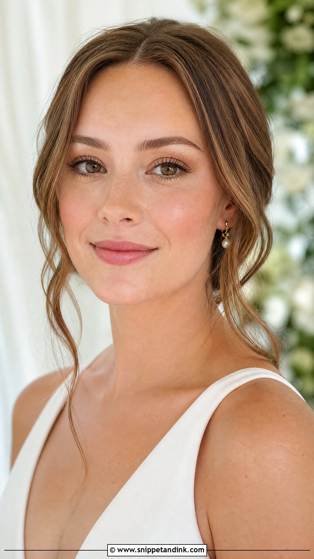 Minimal Bridal Makeup - Snippet and Ink - 20 Natural Bridal Glam Ideas