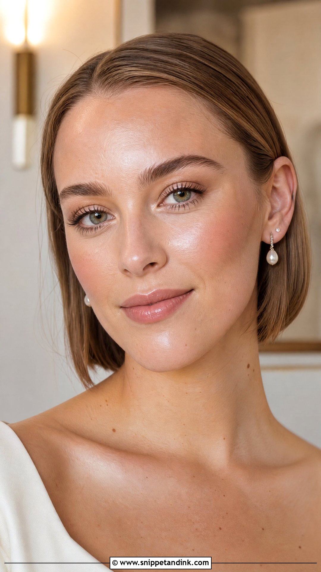 Minimal Bridal Makeup - Snippet and Ink - 25 Natural Glowy Wedding Makeup Ideas