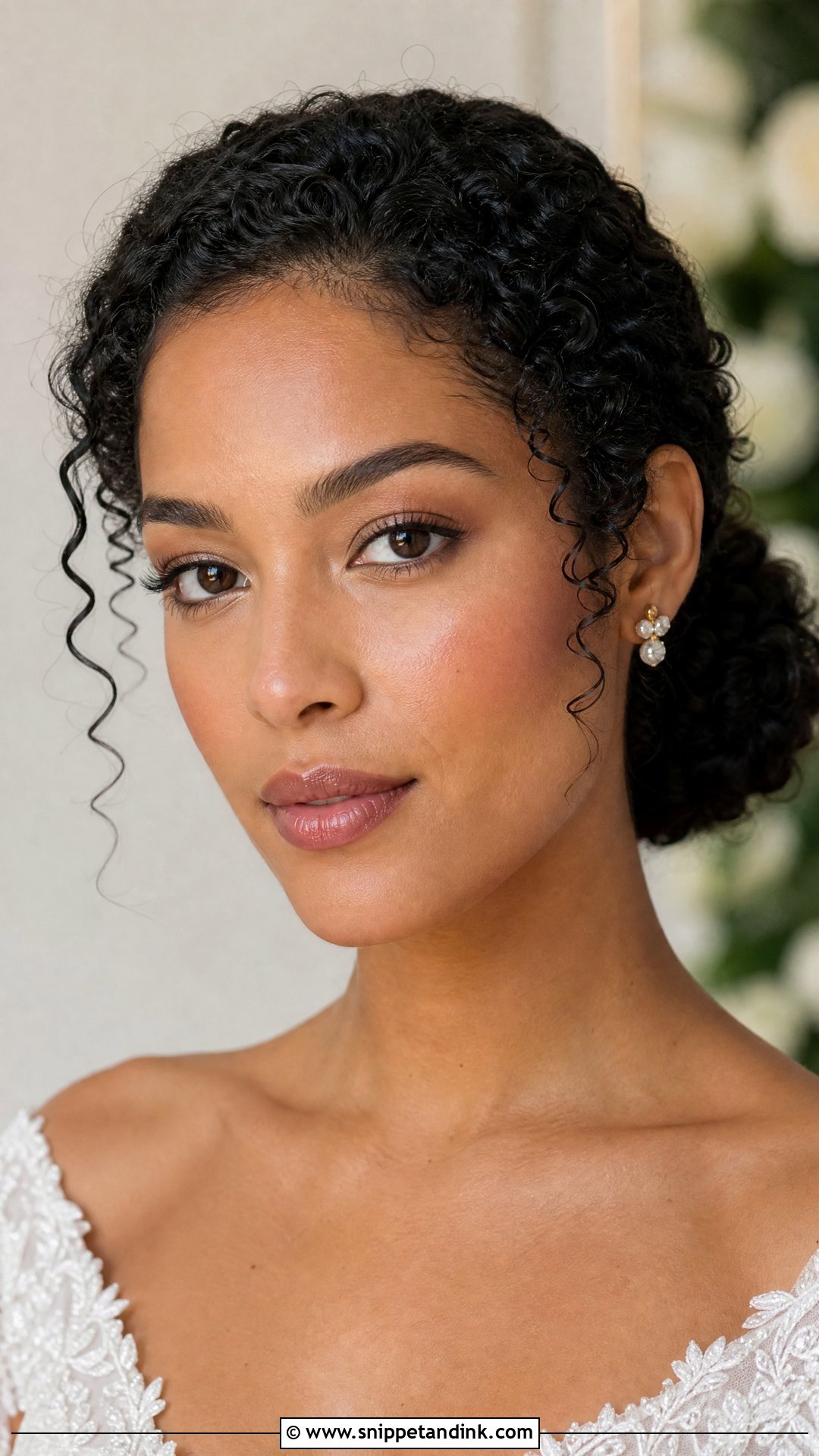Minimal Bridal Makeup For Black Women - Snippet and Ink - 25 Bridal Makeup Black Women