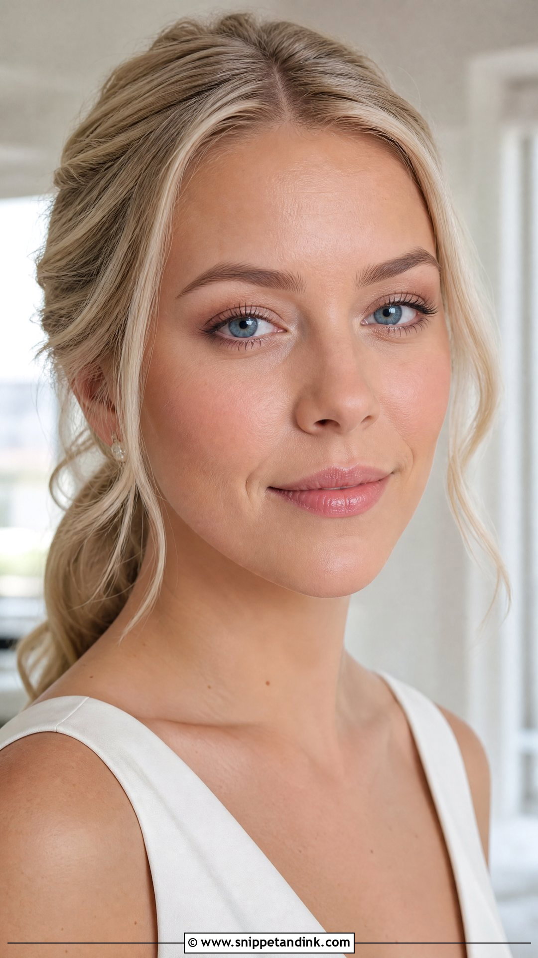 Minimal Bridal Makeup For Blue Eyes - Snippet and Ink - 30 Bridal Makeup for Blue Eyes
