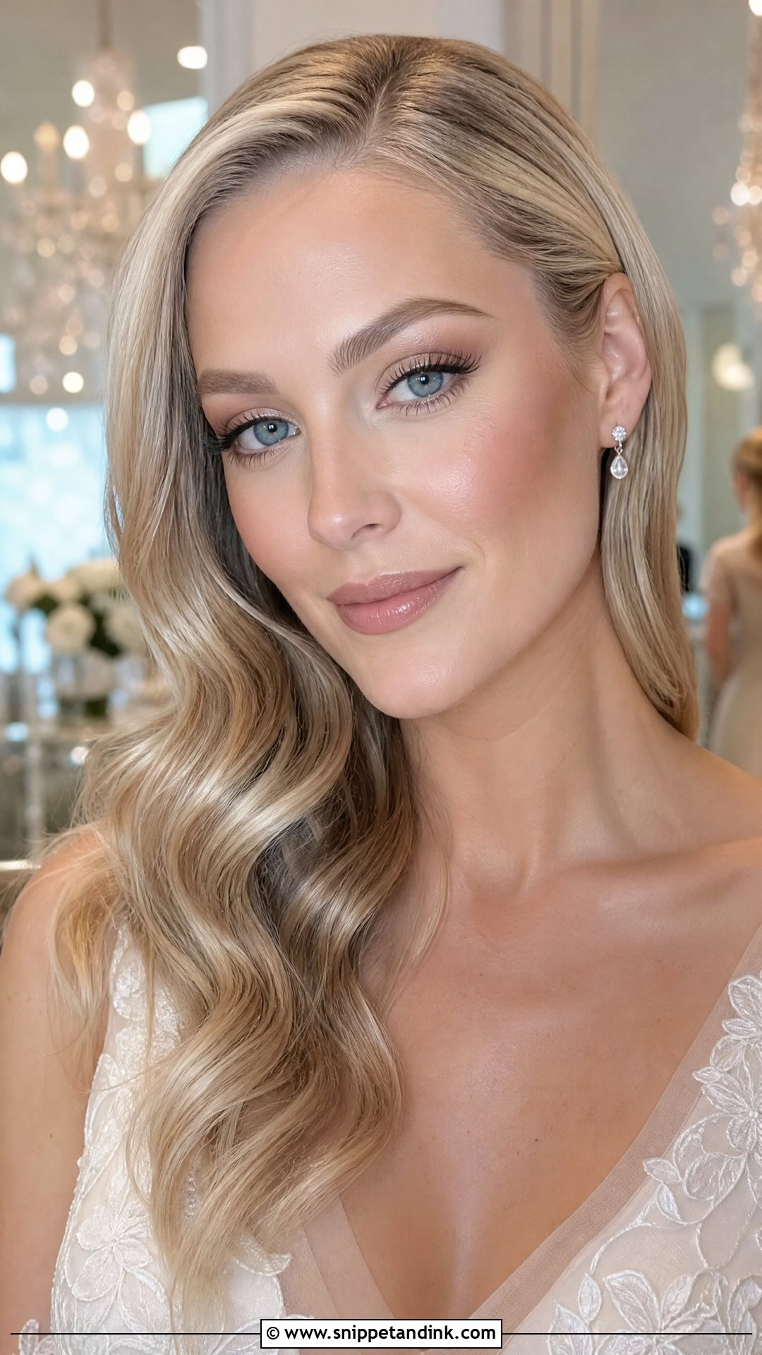 Minimal Bridal Makeup For Blue Eyes - Snippet and Ink - 25 Minimal Bridal Makeup Ideas