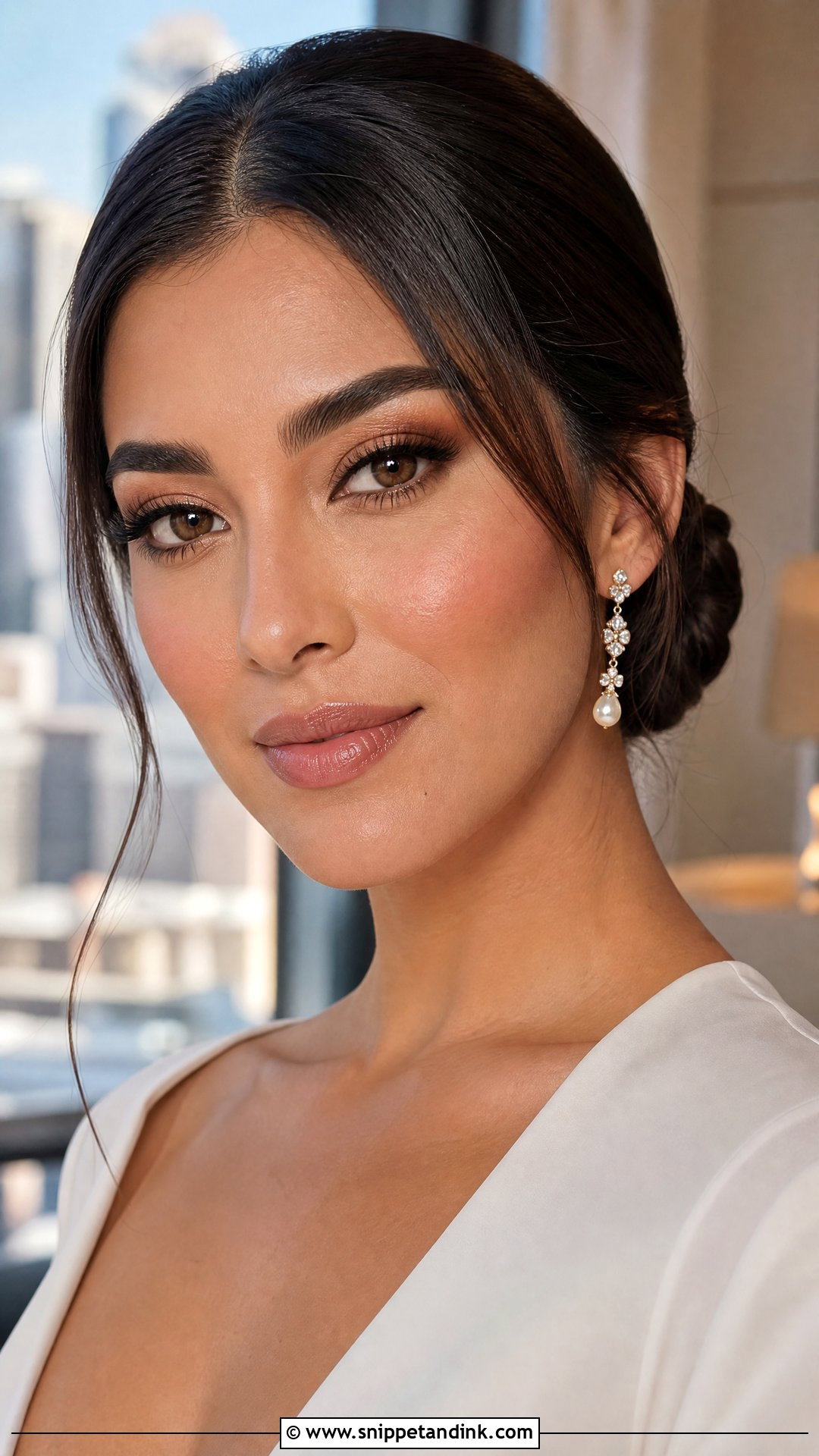 Minimal Bridal Makeup For Brown Eyes - Snippet and Ink - 25 Minimal Bridal Makeup Ideas