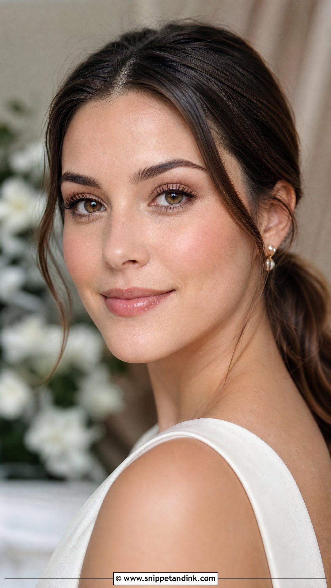 Minimal Bridal Makeup For Brown Eyes Brunettes - Snippet and Ink - 25 Bridal Makeup for Brown Eyes Brunettes