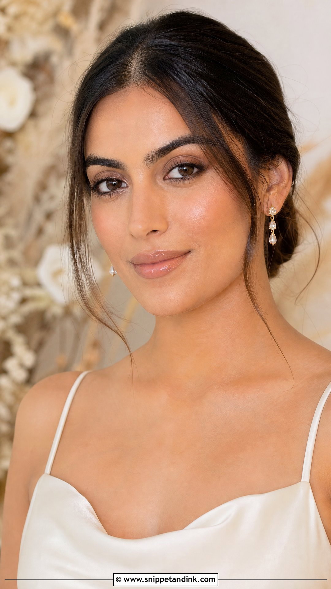 Minimal Bridal Makeup For Brown Skin - Snippet and Ink - 20 Bridal Makeup Brown Skin Ideas