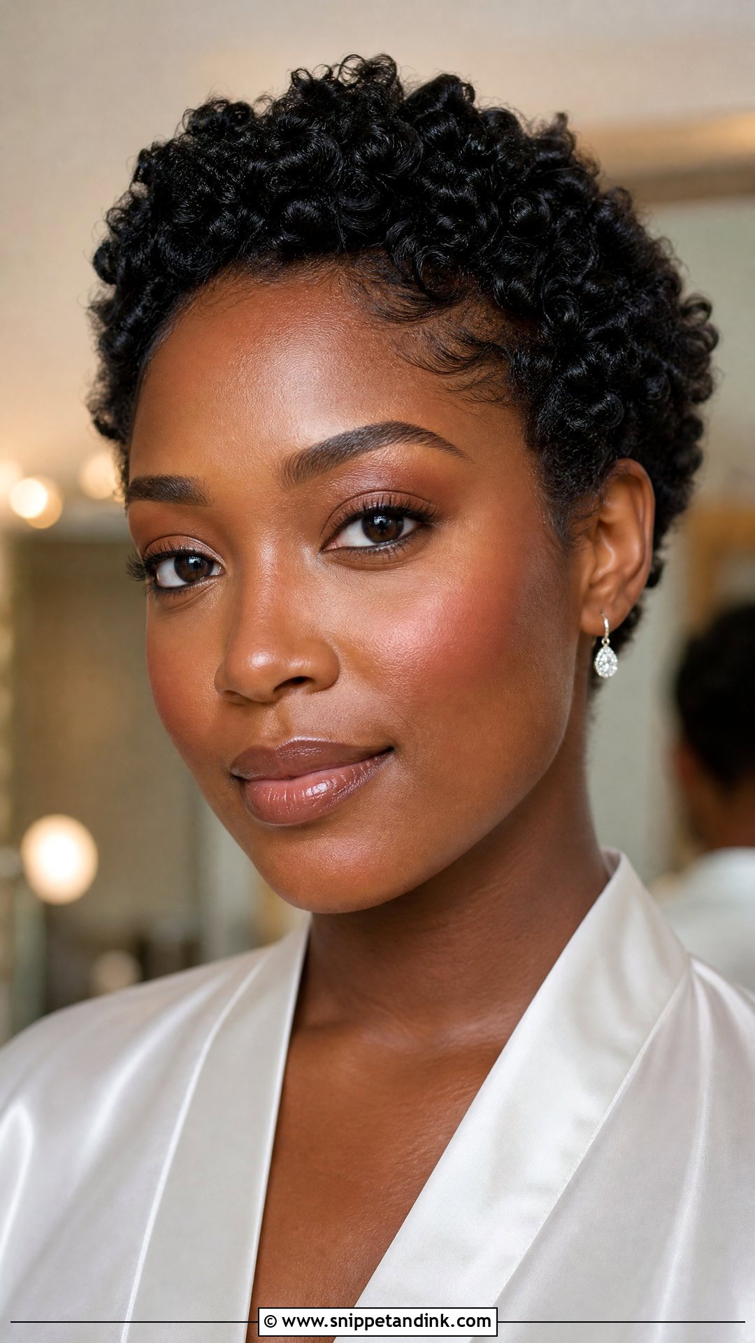 Minimal Bridal Makeup For Dark Skin - Snippet and Ink - 20 Dark Skin Bridal Makeup Ideas