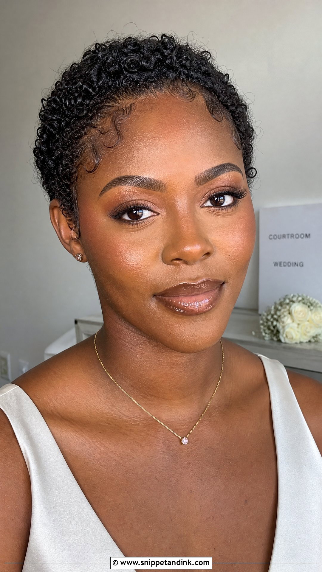 Minimal Bridal Makeup For Dark Skin - Snippet and Ink - 25 Black Bridal Makeup Dark Skin Ideas