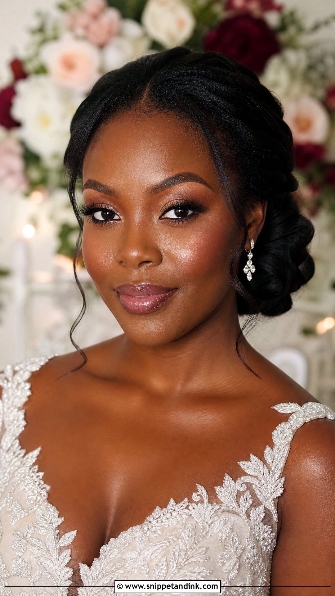 Minimal Bridal Makeup For Dark Skin - Snippet and Ink - 25 Minimal Bridal Makeup Ideas