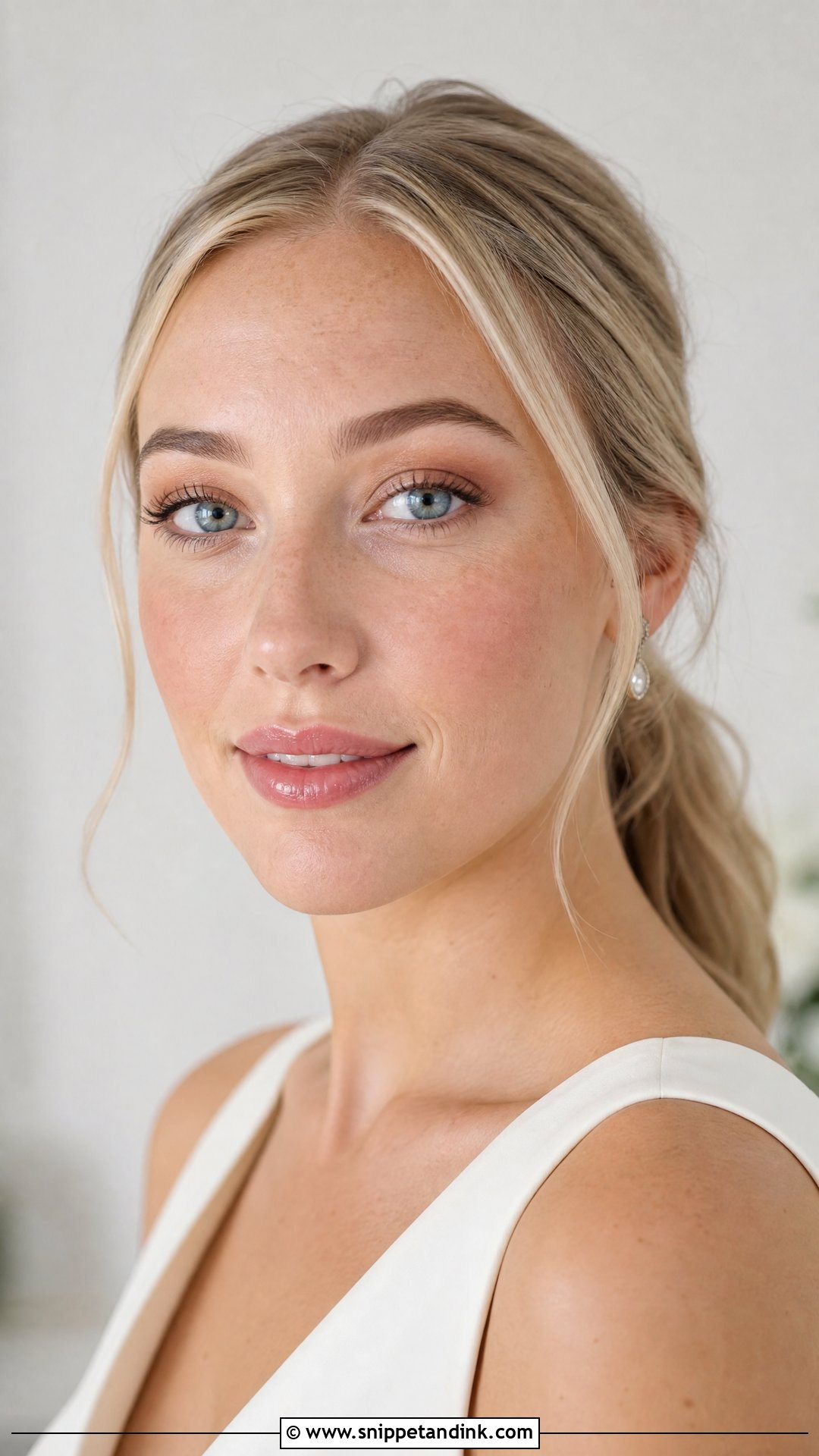 Minimal Bridal Makeup For Fair Skin - Snippet and Ink - 20 Bridal Makeup Fair Skin Ideas