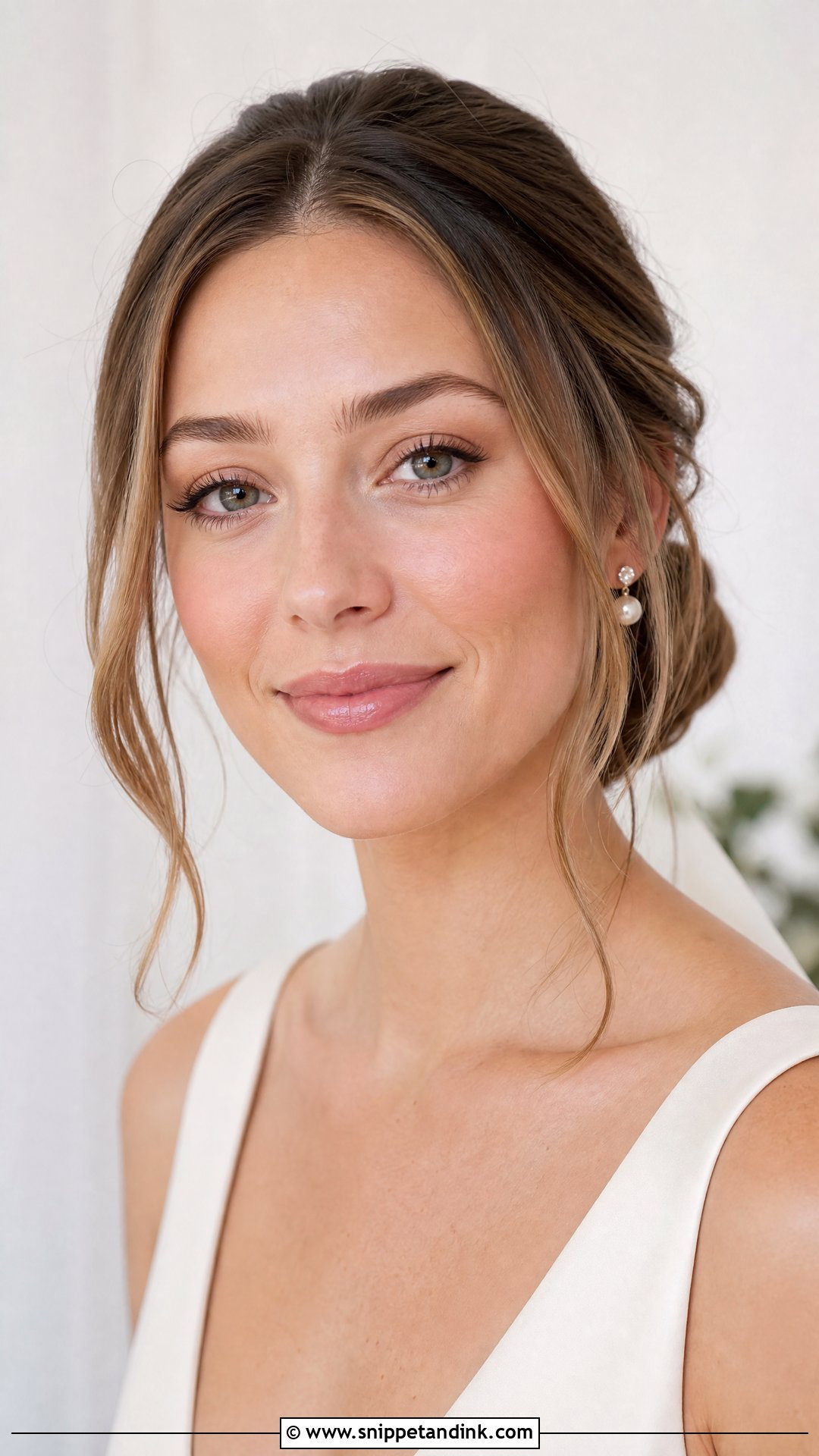 Minimal Bridal Makeup For Green Eyes - Snippet and Ink - 20 Glowy Bridal Makeup for Green Eyes