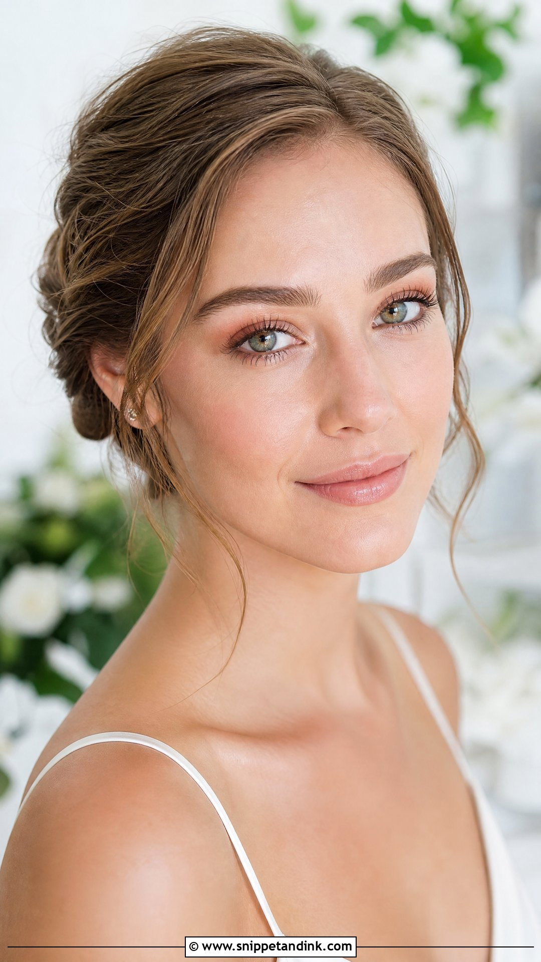 Minimal Bridal Makeup For Green Eyes - Snippet and Ink - 25 Wedding Day Makeup for Bride Green Eyes
