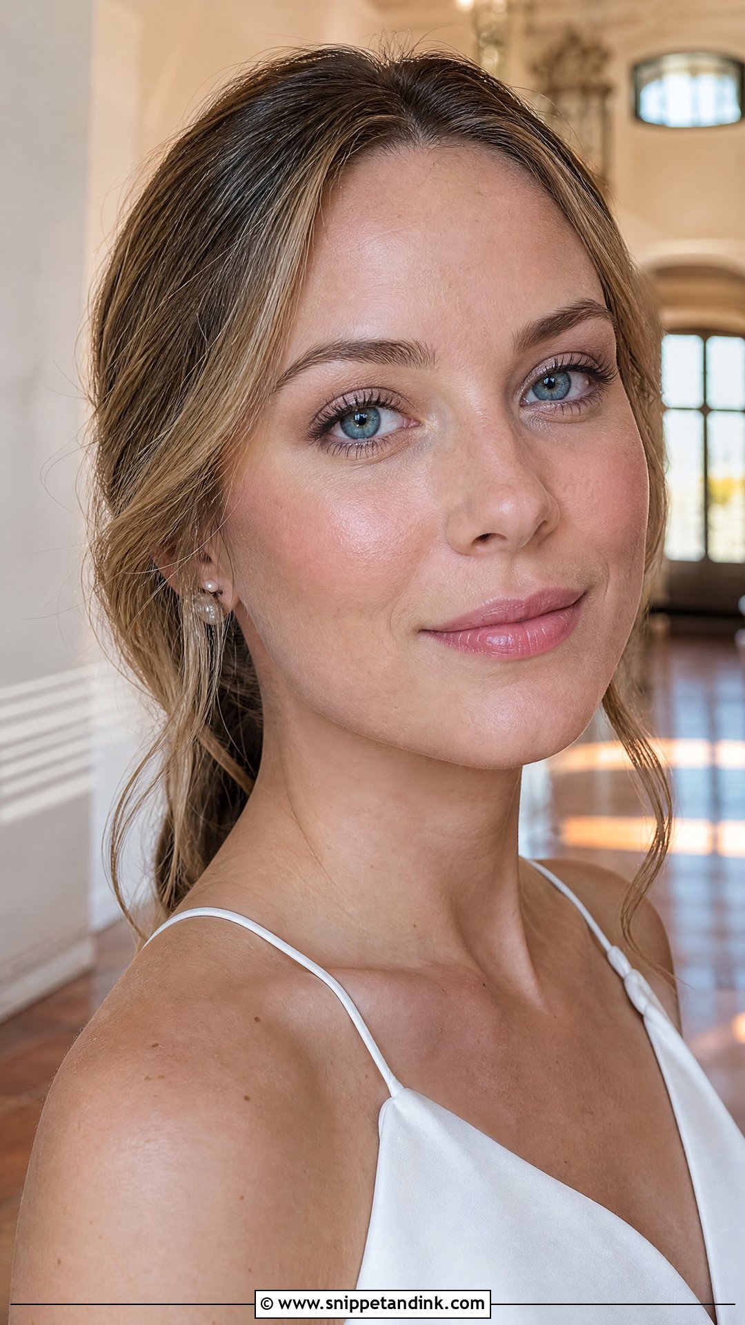 Minimal Bridal Makeup With Glowing Skin - Snippet and Ink - 20 Soft Natural Bridal Makeup Ideas
