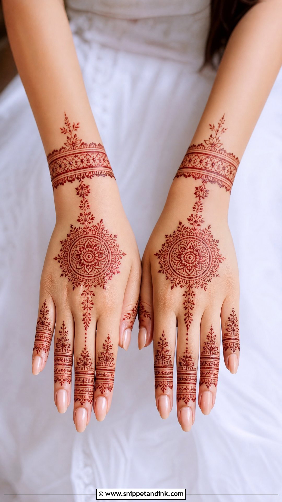 Minimal Bridal Mehndi - Snippet and Ink - 25 Bridal Mehndi Mehendi Designs for Bride
