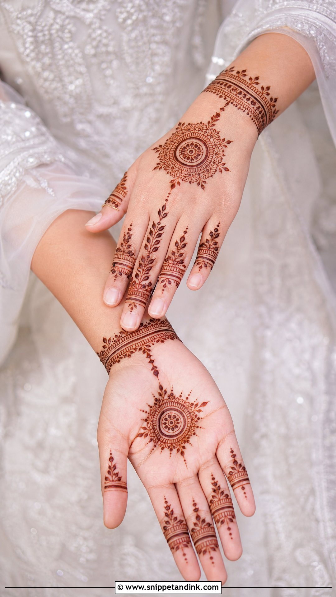 Minimal Bridal Mehndi Design - Snippet and Ink - 20 Bridal Mehndi Mehandi Designs for Hands Brides Indian Weddings