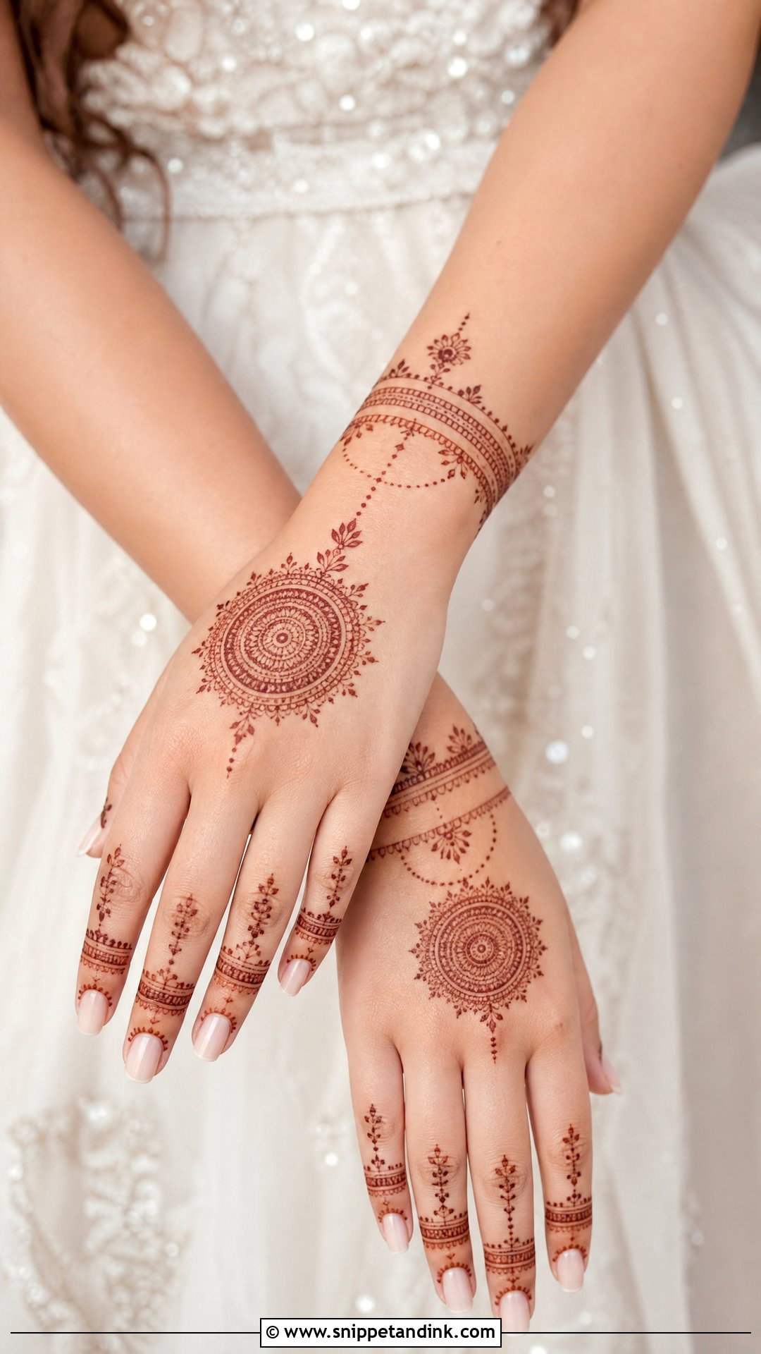 Minimal Bridal Mehndi Design - Snippet and Ink - 20 Bridal Wedding Mehndi Designs Brides