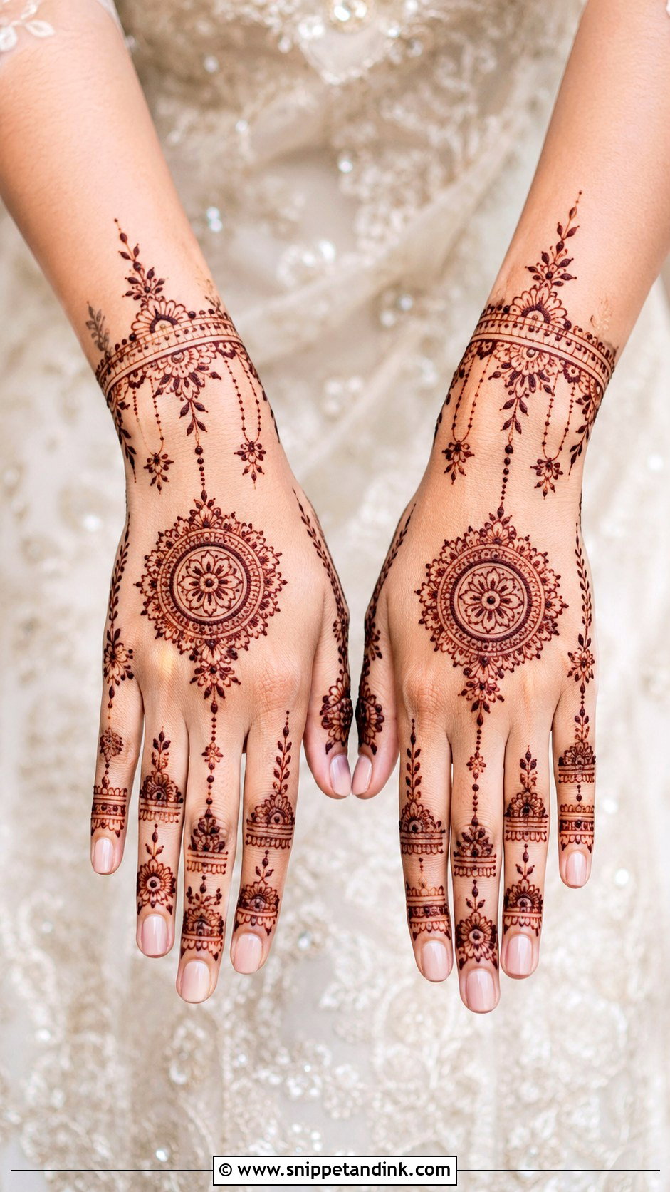 Minimal Bridal Mehndi Design - Snippet and Ink - 35 New Bridal Mehndi Designs