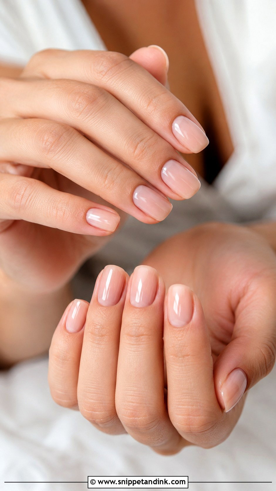 Minimal Bridal Nail Extensions - Snippet and Ink - 20 Bridal Nail Extensions Brides Ideas