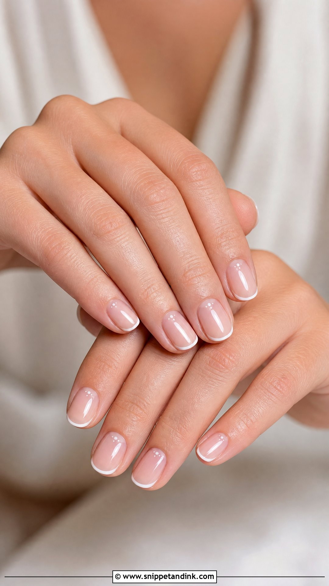 Minimal Bridal Nails - Snippet and Ink - 25 Bridal Nails 2025