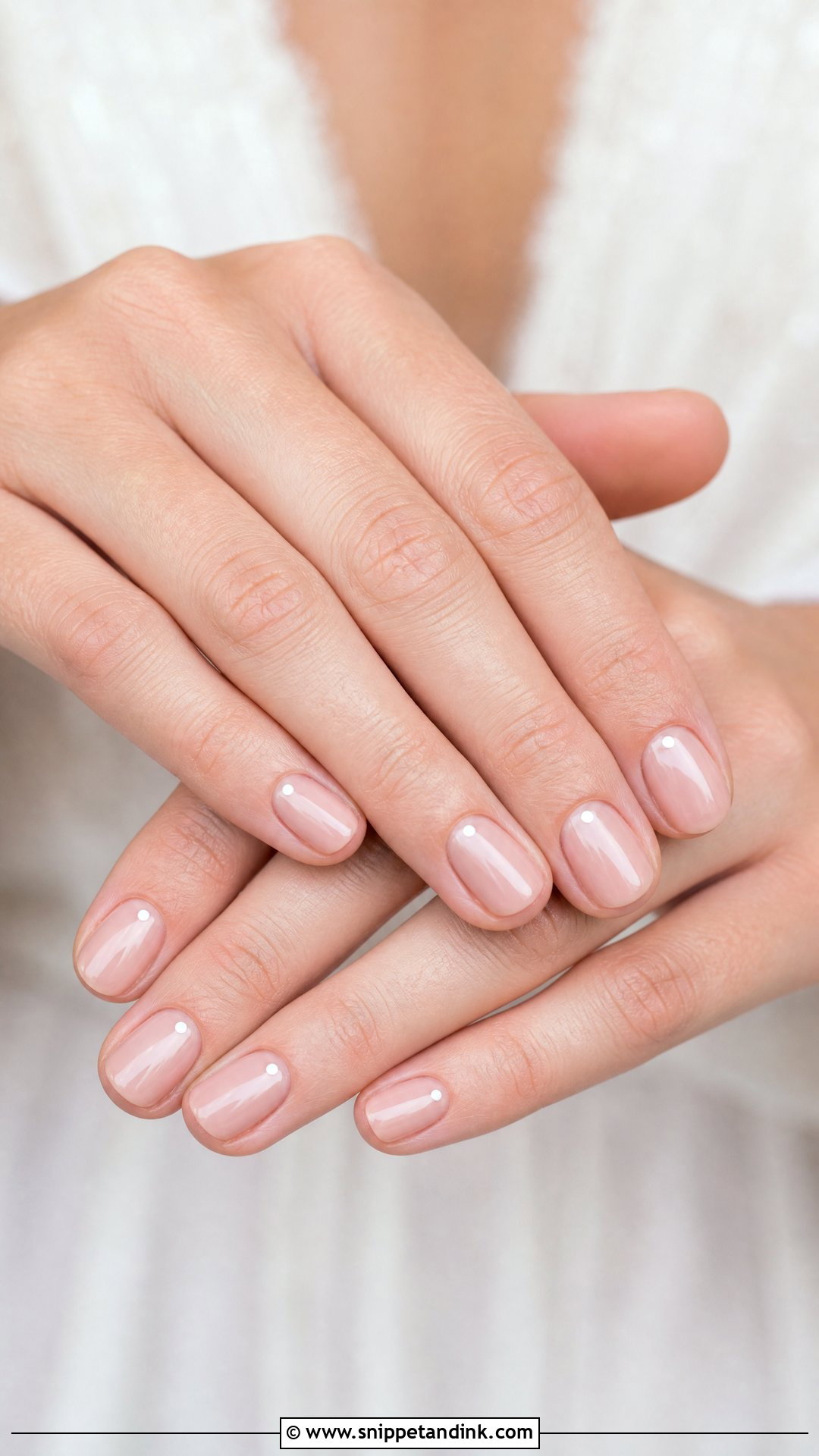 Minimal Bridal Nails - Snippet and Ink - 35 Bridal Nails Wedding