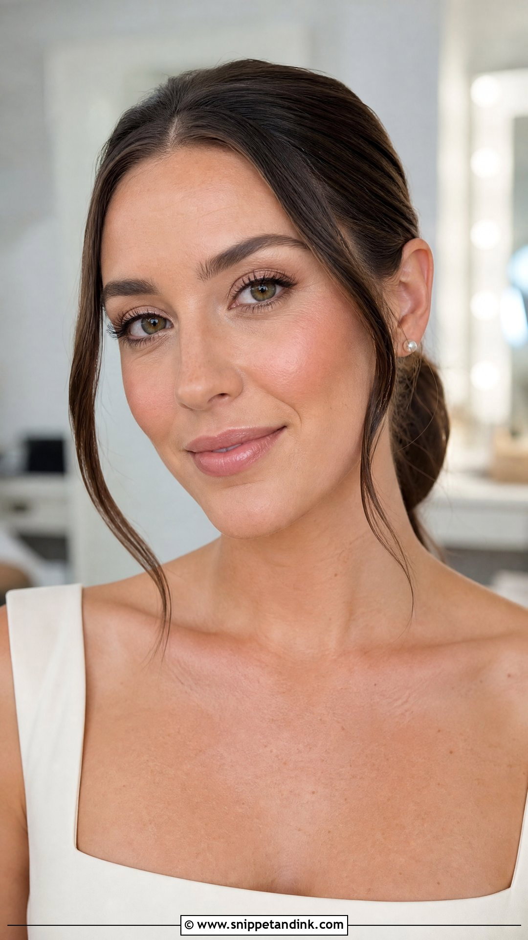 Minimal Bride Makeup For Blue Eyes Brunette - Snippet and Ink - 20 Bride Makeup for Blue Eyes Brunette