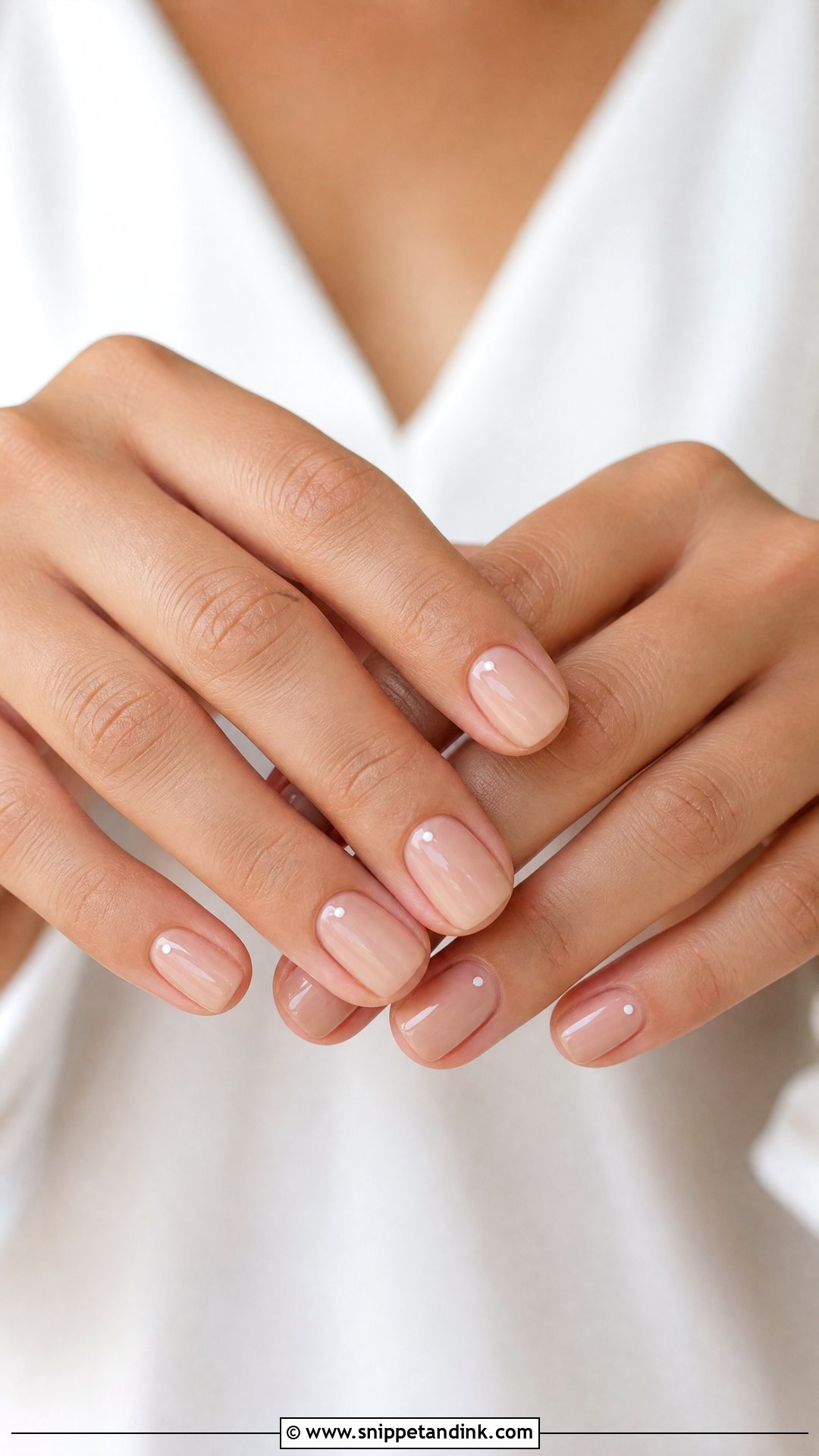 Minimal Bride Nails - Snippet and Ink - 35 Bride Nails Wedding