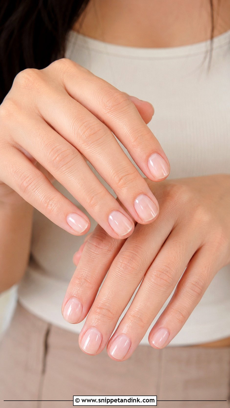 Minimal Bridesmaid Nails - Snippet and Ink - 20 Wedding Nail Inspo for Bridesmaids Ideas