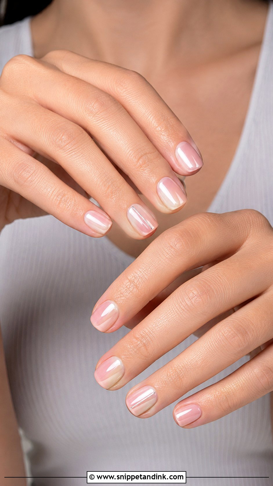 Minimal Chrome Wedding Nails - Snippet and Ink - 20 Chrome Wedding Nails for Bride