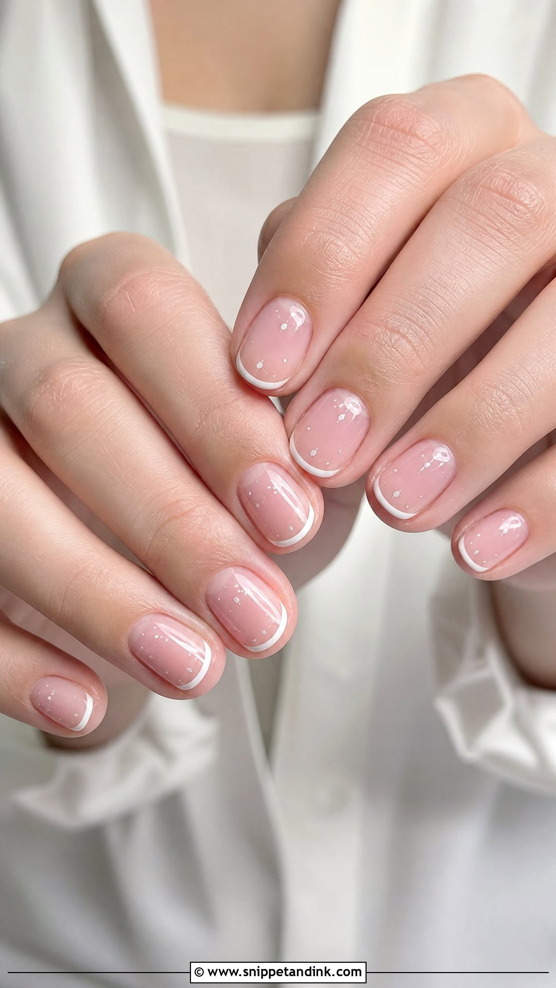 Minimal Engagement Nails - Snippet and Ink - 25 Nail Art for Engagement Brides Ideas