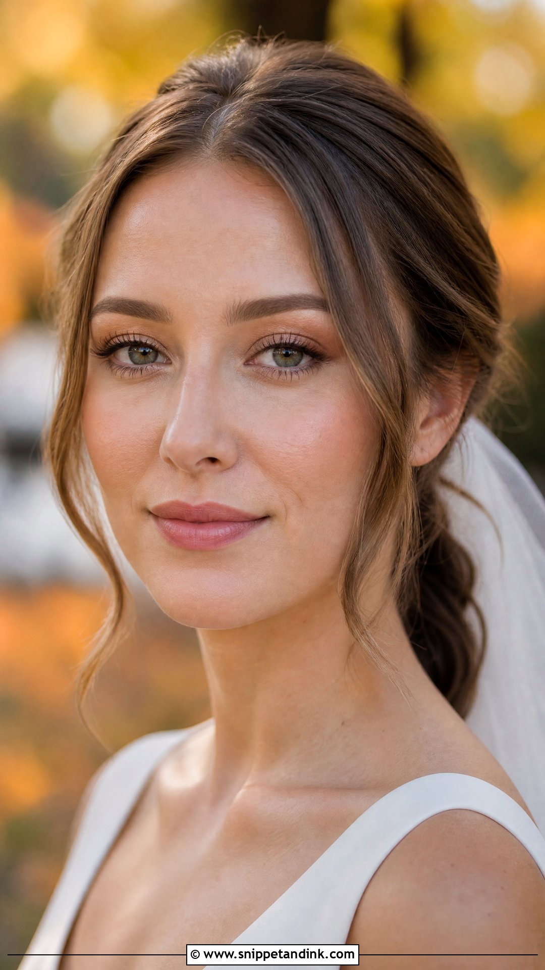 Minimal Fall Bridal Makeup - Snippet and Ink - 20 Fall Bridal Makeup Ideas