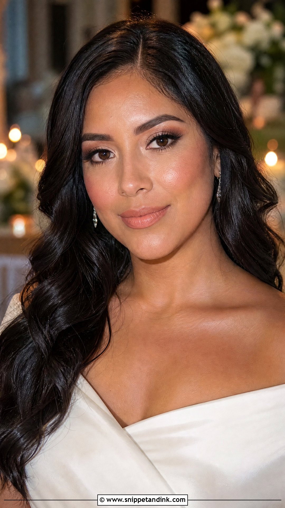 Minimal Glam Wedding Makeup - Snippet and Ink - 20 Minimal Makeup for Wedding Ideas