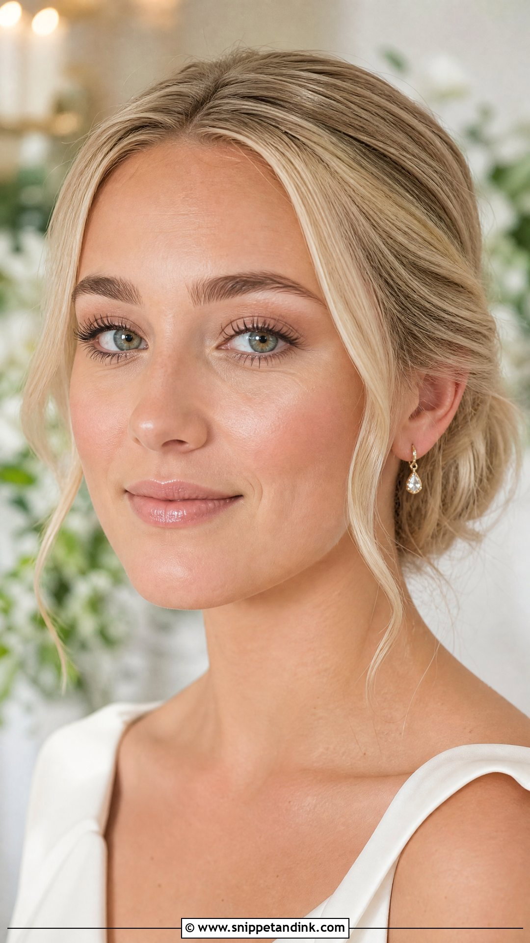 Minimal Glam Wedding Makeup - Snippet and Ink - 20 Light Glam Wedding Makeup Ideas