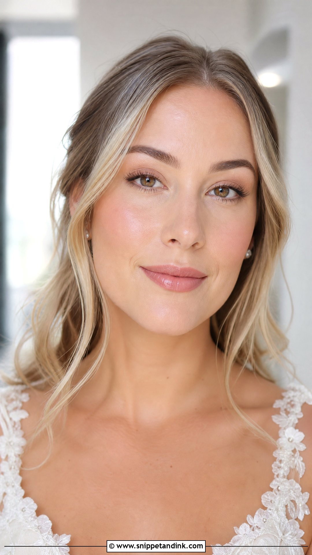 Minimal Glowy Wedding Makeup For Brown Eyes - Snippet and Ink - 20 Glowy Wedding Makeup for Brown Eyes