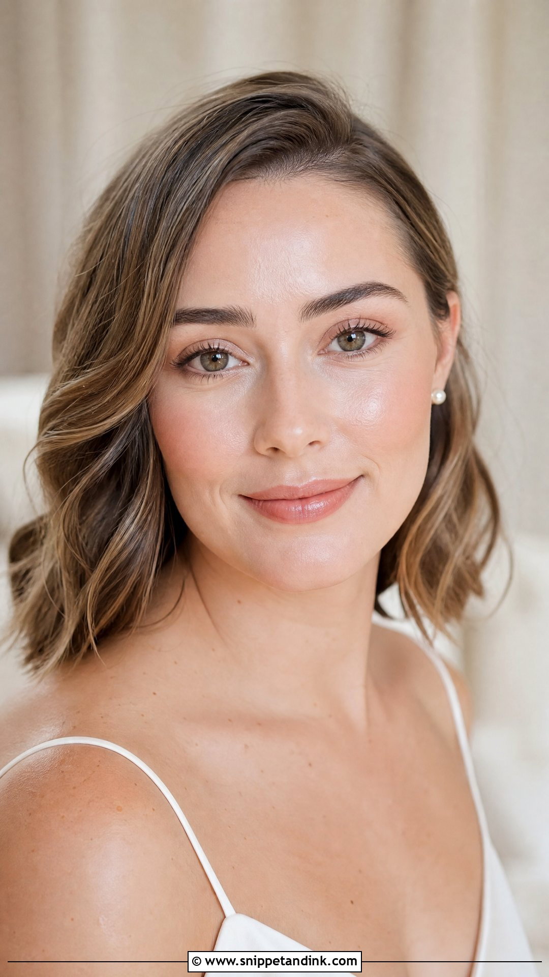 Minimal Glowy Wedding Makeup - Snippet and Ink - 25 Glowy Wedding Makeup Ideas