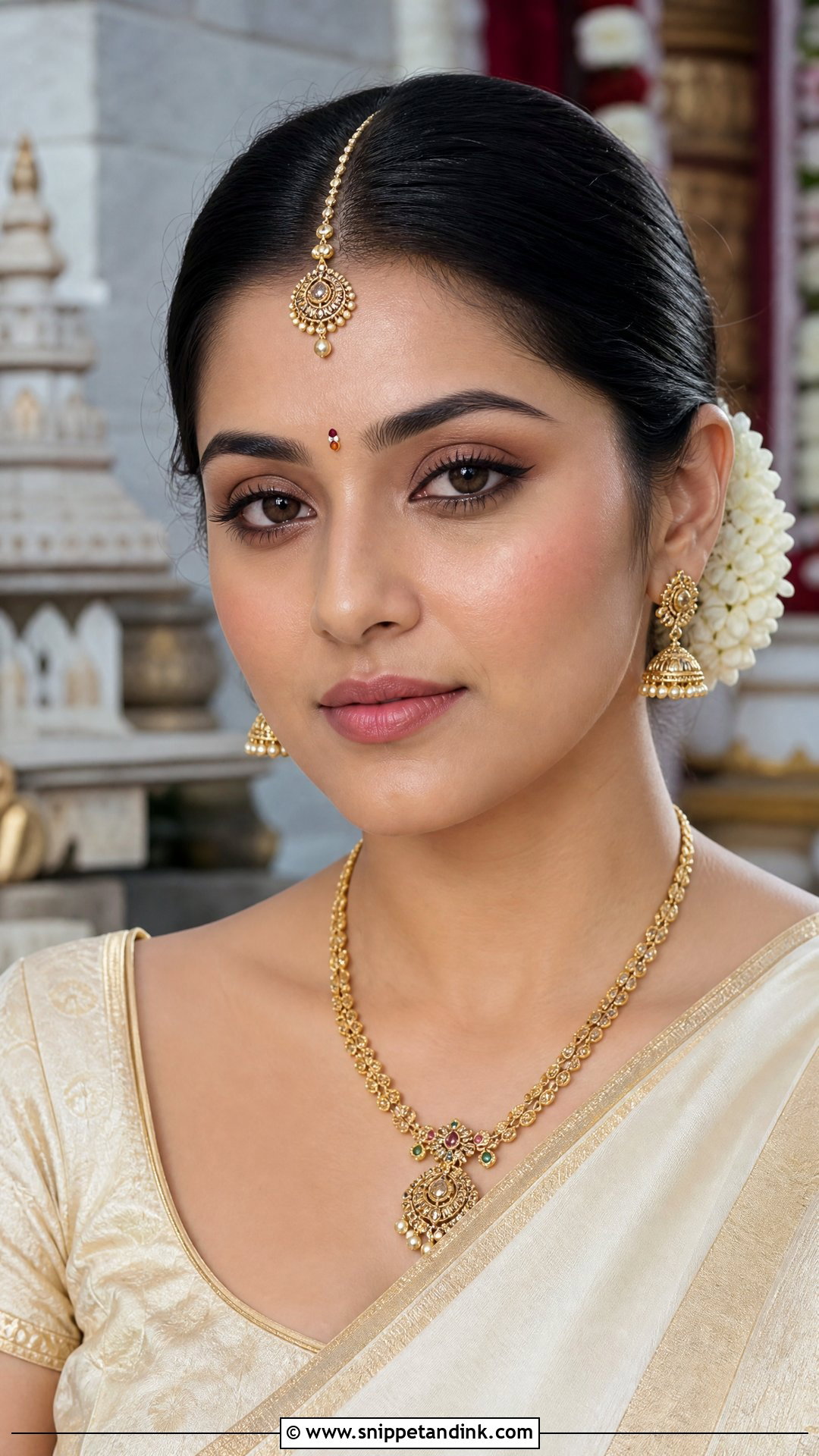 Minimal Hindu Wedding Makeup - Snippet and Ink - 20 Hindu Wedding Makeup Ideas