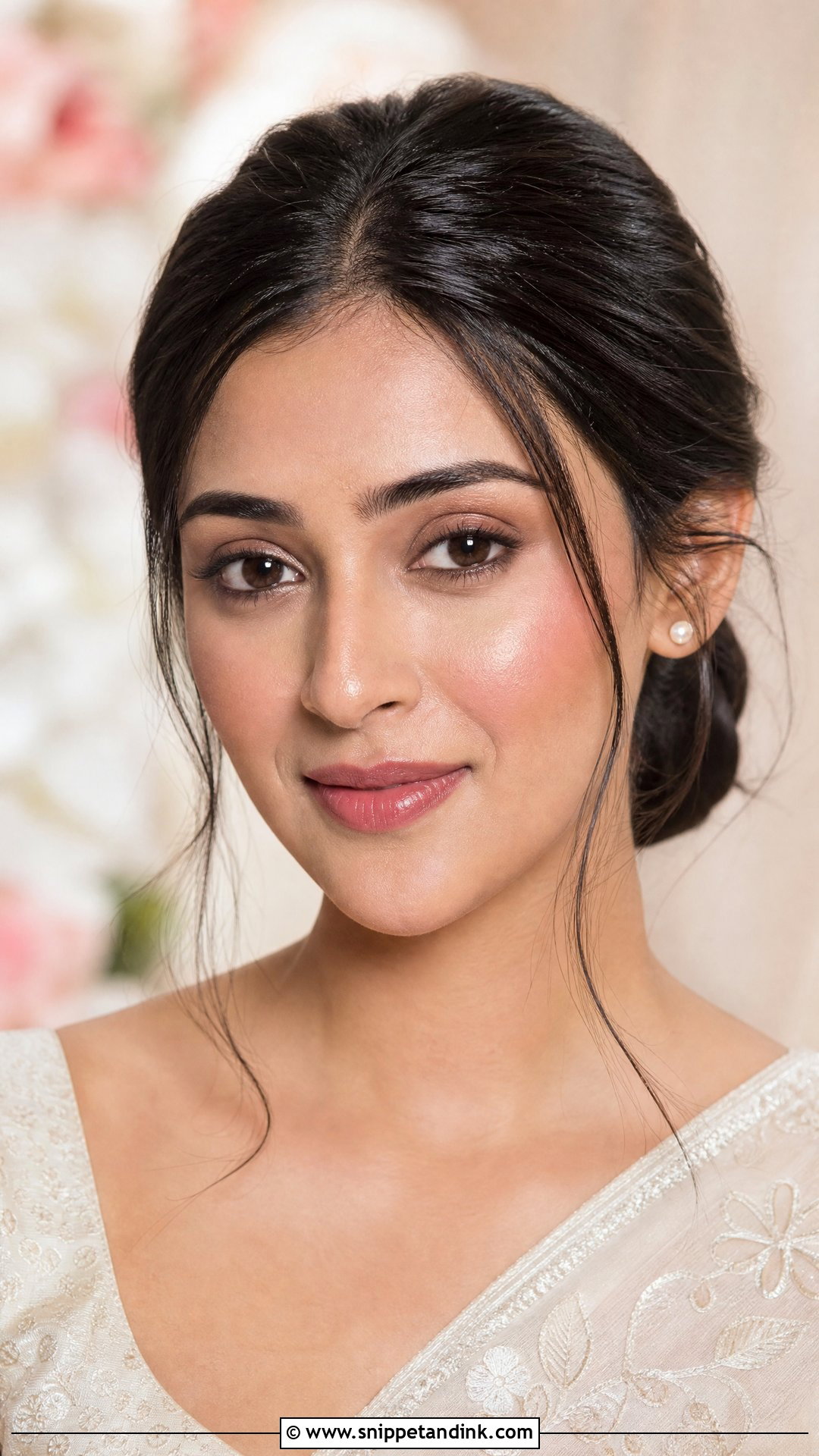 Minimal Indian Bridal Makeup - Snippet and Ink - 20 Indian Bride Makeup Bridal Looks