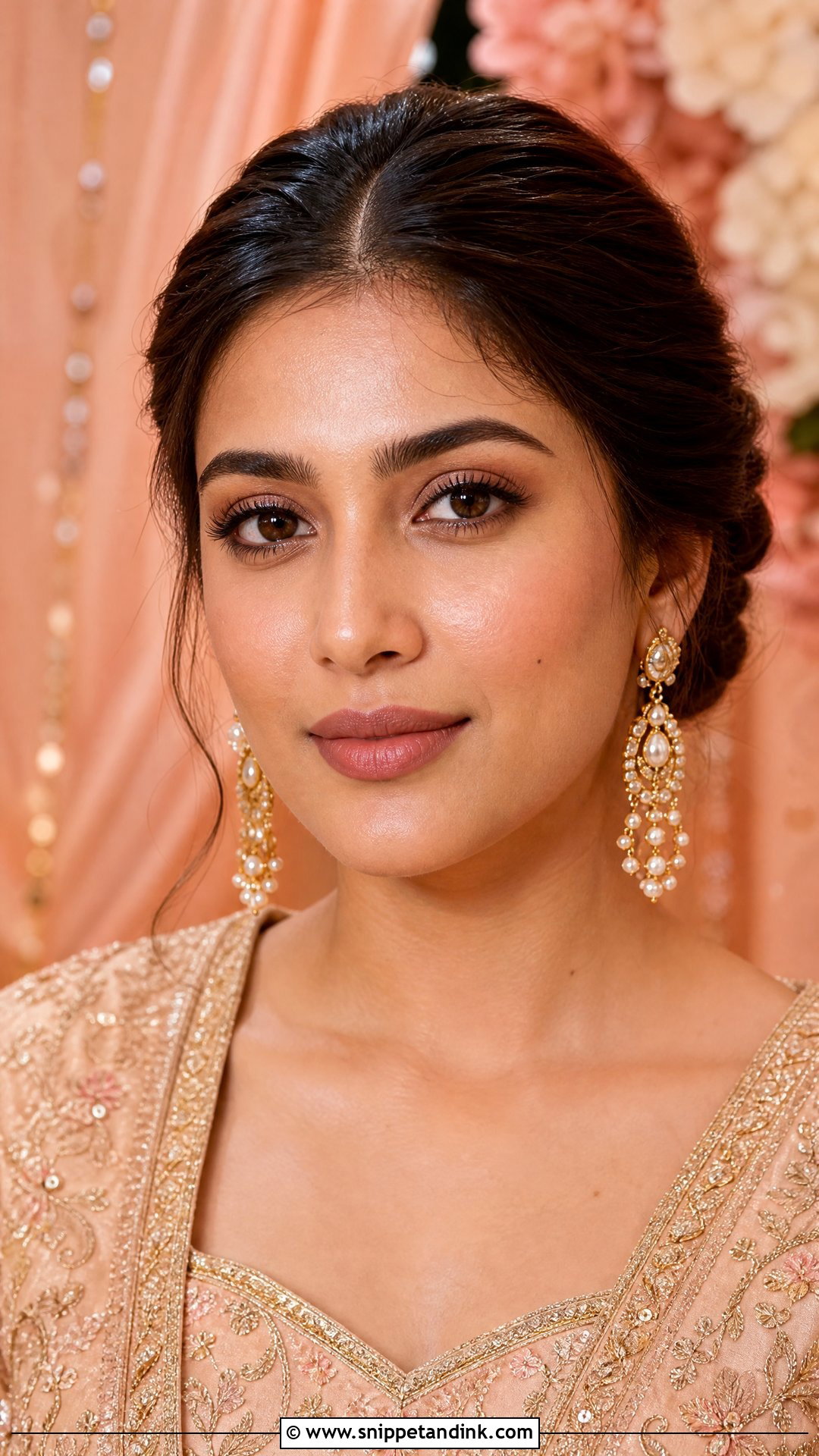 Minimal Indian Bridal Makeup - Snippet and Ink - 25 Indian Wedding Bridal Makeup Ideas