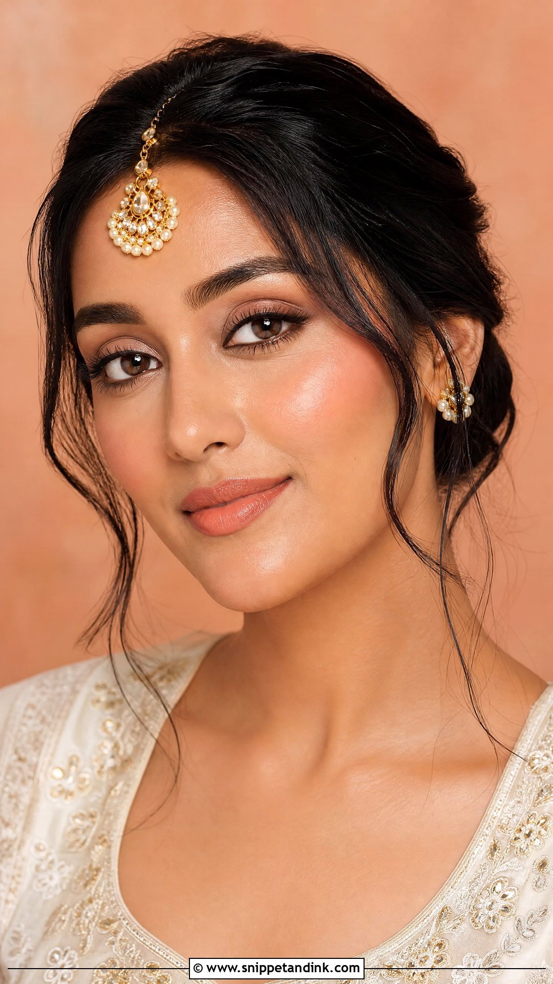 Minimal Indian Bridal Makeup - Snippet and Ink - 25 Latest Indian Bridal Makeup Ideas