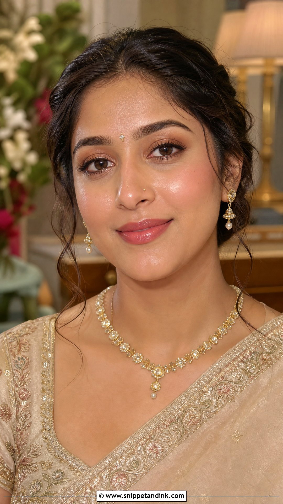 Minimal Indian Bridal Makeup - Snippet and Ink - 30 Indian Bridal Makeup Ideas