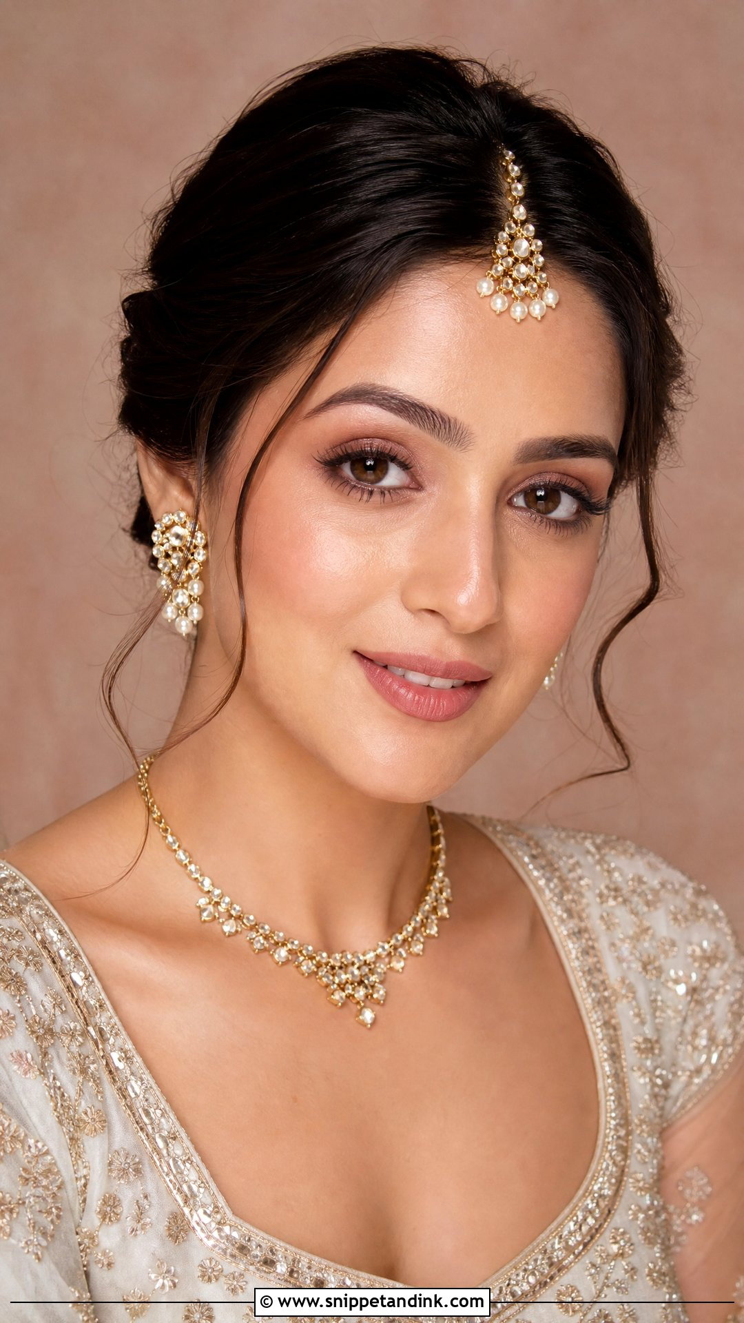 Minimal Indian Bridal Makeup - Snippet and Ink - 20 Indian Bridal Makeup Looks