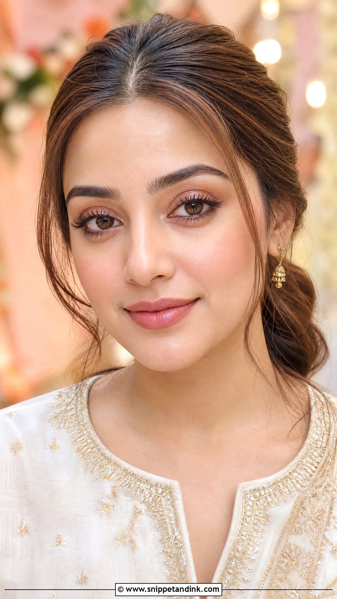 Minimal Indian Wedding Party Makeup - Snippet and Ink - 25 Party Makeup for Indian Wedding Ideas