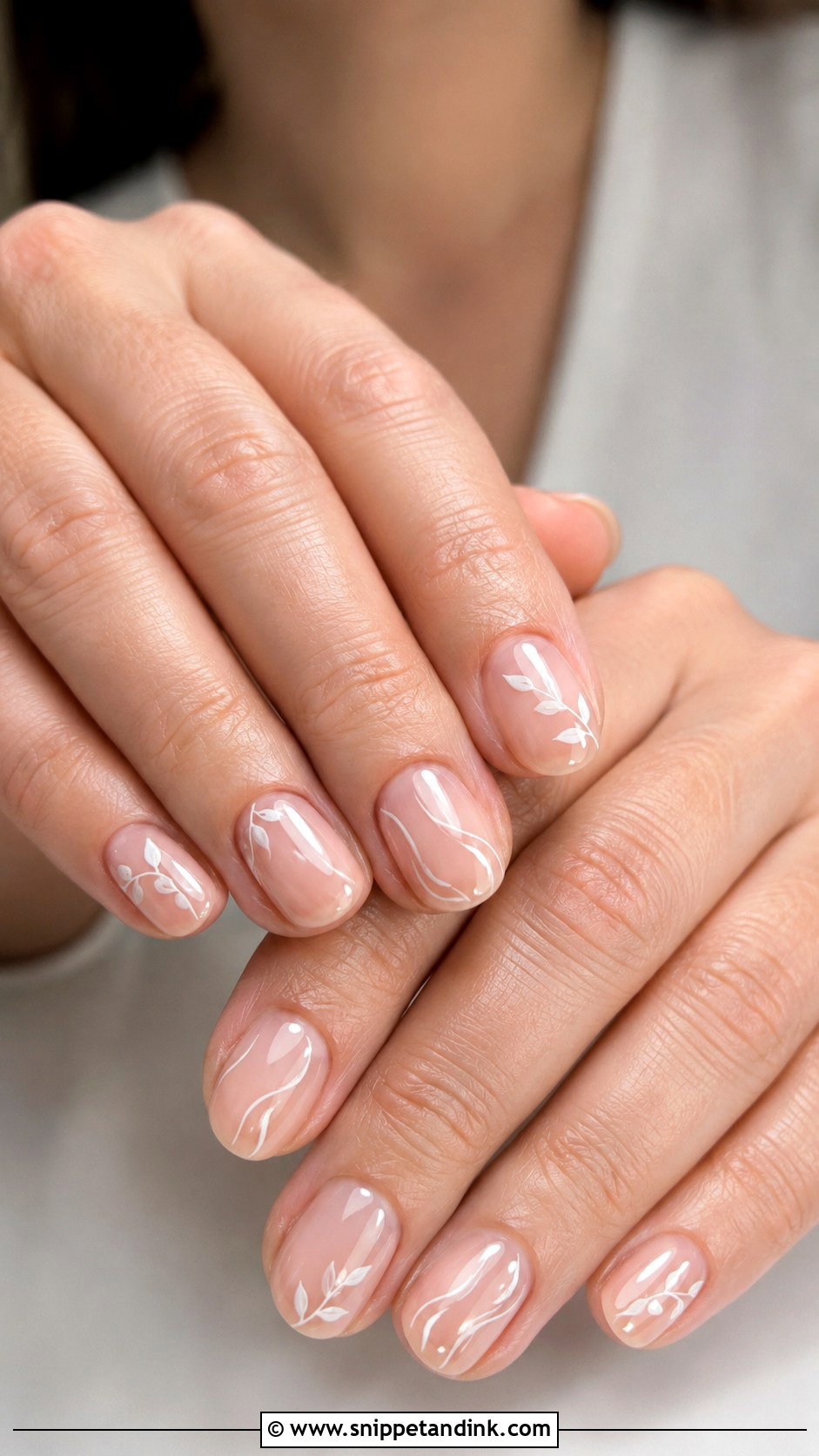 Minimal Line Art Marriage Nails - Snippet and Ink - 30 Marriage Nails