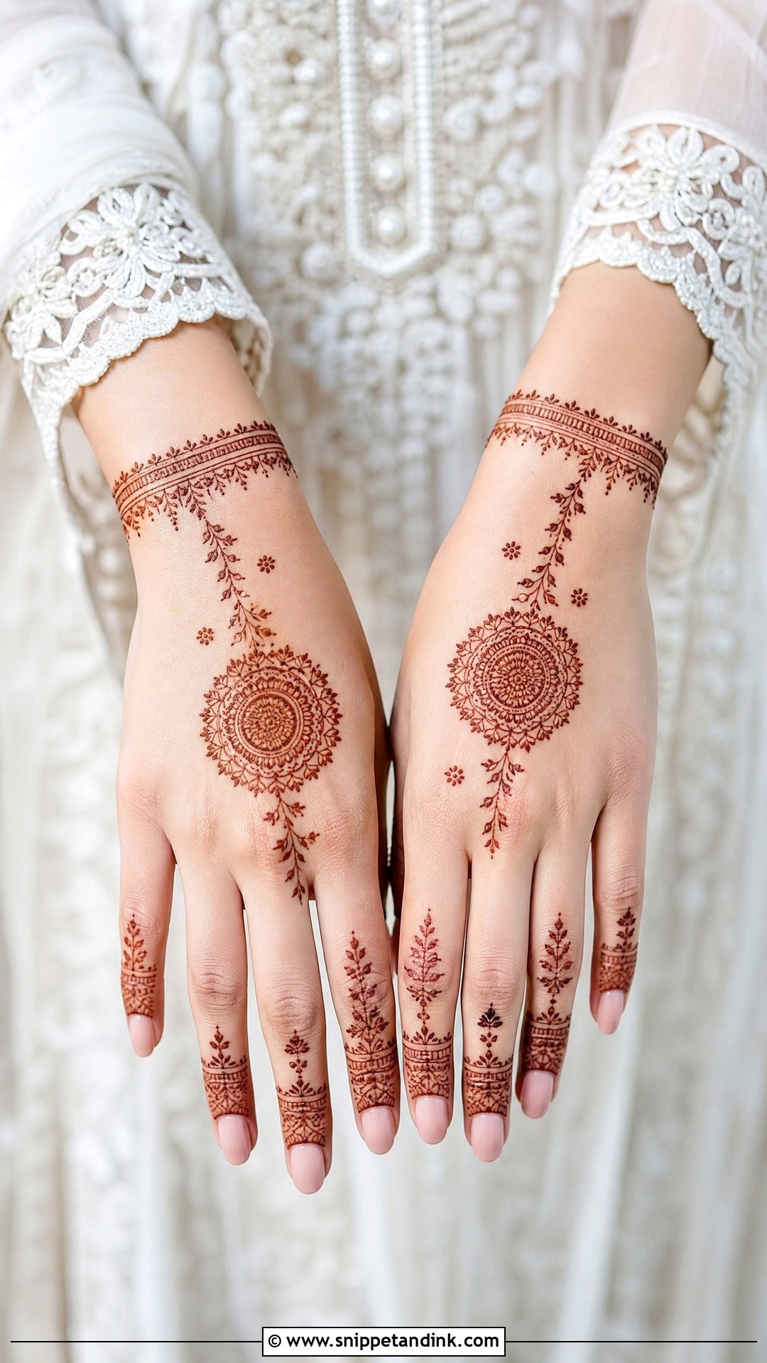 Minimal Mehendi Outfit for Bride - Snippet and Ink - 30 Unique Mehendi Outfits for Bride