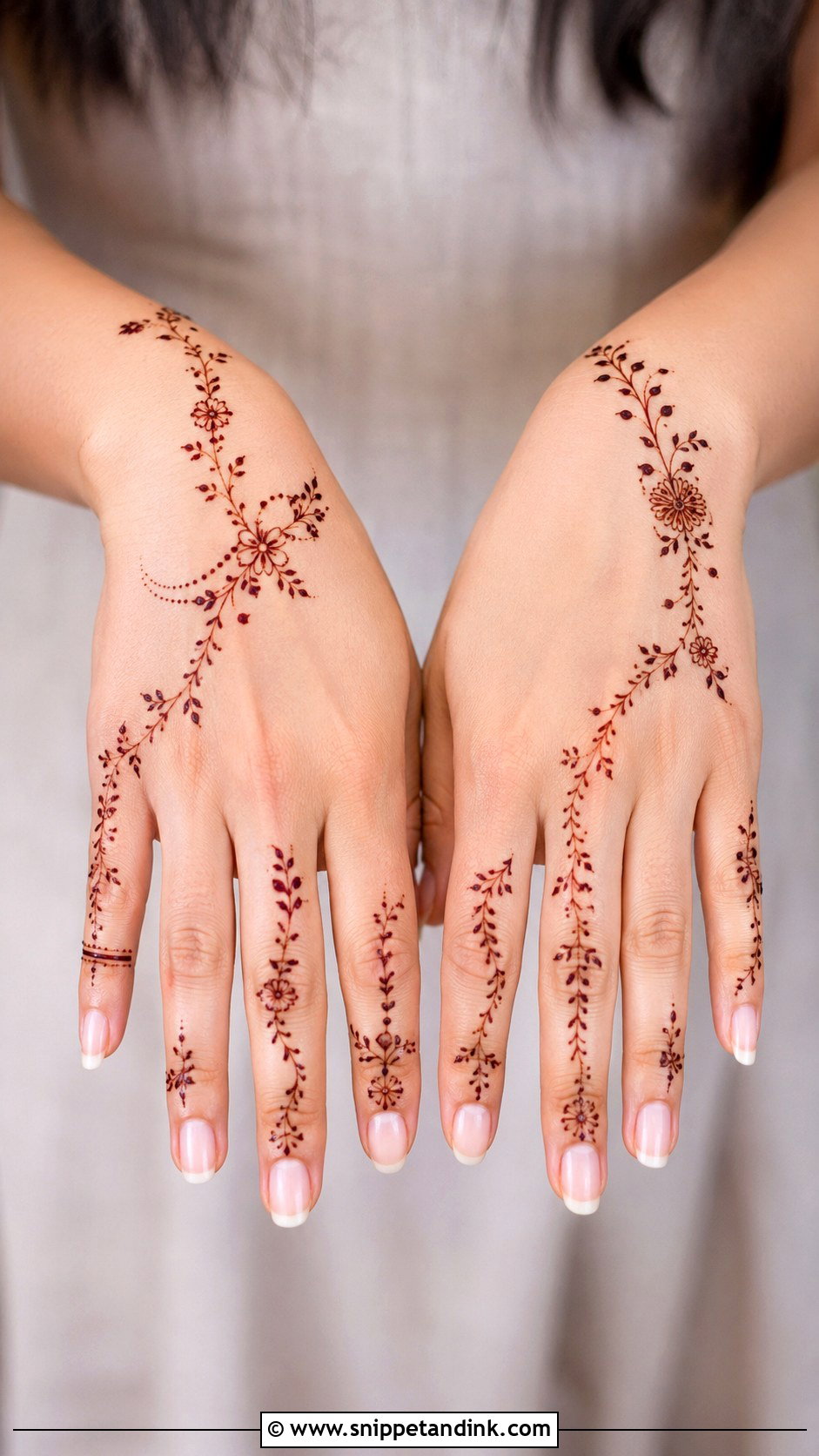 Minimal Mehndi Design - Snippet and Ink - 35 Mehndi Art Designs